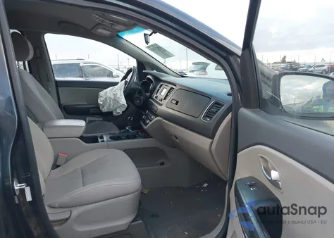 2016 Kia Sedona Lx из США, поврежденный, VIN KNDMB5C17G6093118